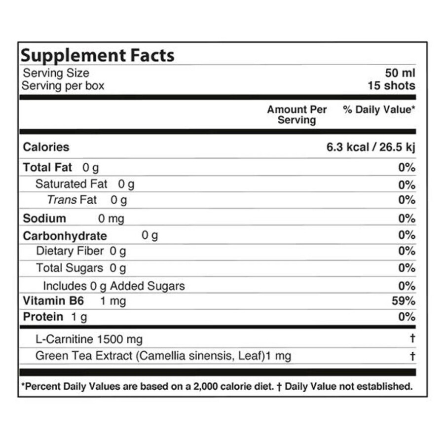 nutriplus l-carnitine shot